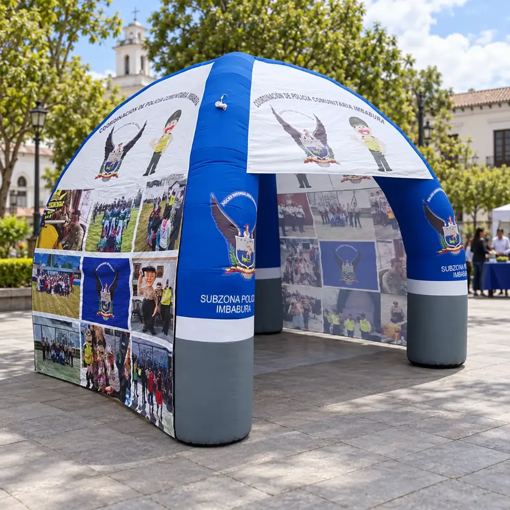 Carpas inflables publicitarios Abarca Dancer