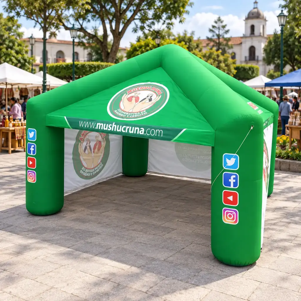Carpas inflables publicitarios Abarca Dancer