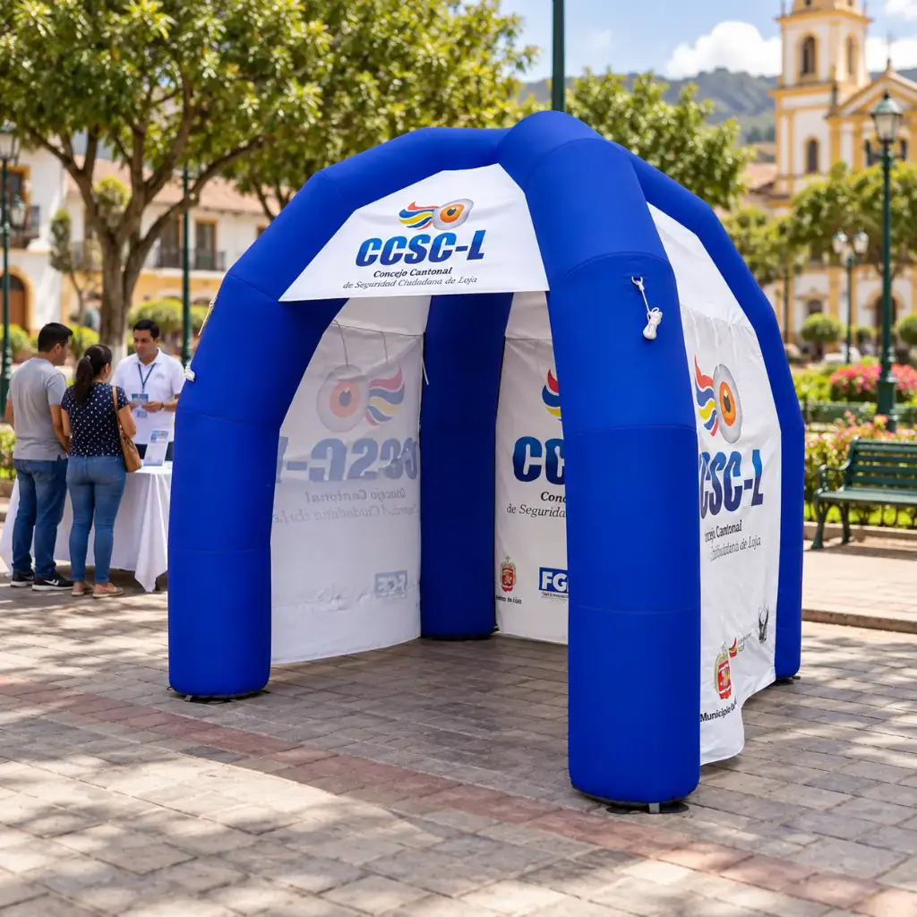 Carpas inflables publicitarios Abarca Dancer