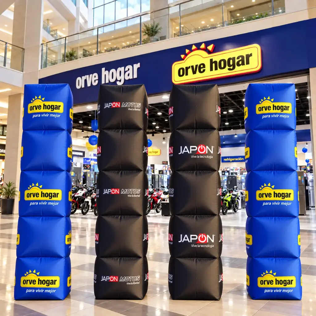 Totems inflables orve hogar japon 5 metros Abarca Dancer