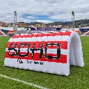 Tunel inflable boho estadio 3 x 3x6 metros Abarca Dancer
