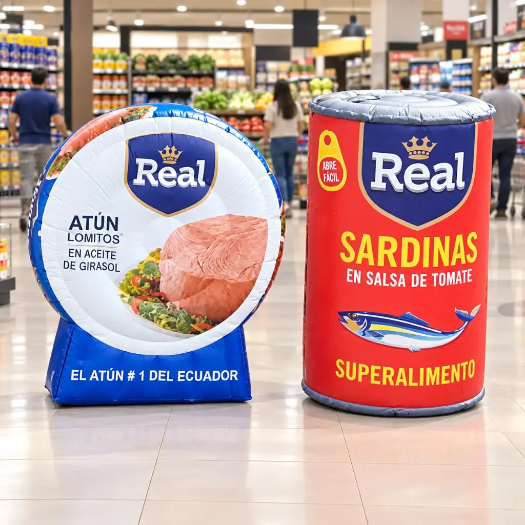 Latas inflables publicitarios Abarca Dancer