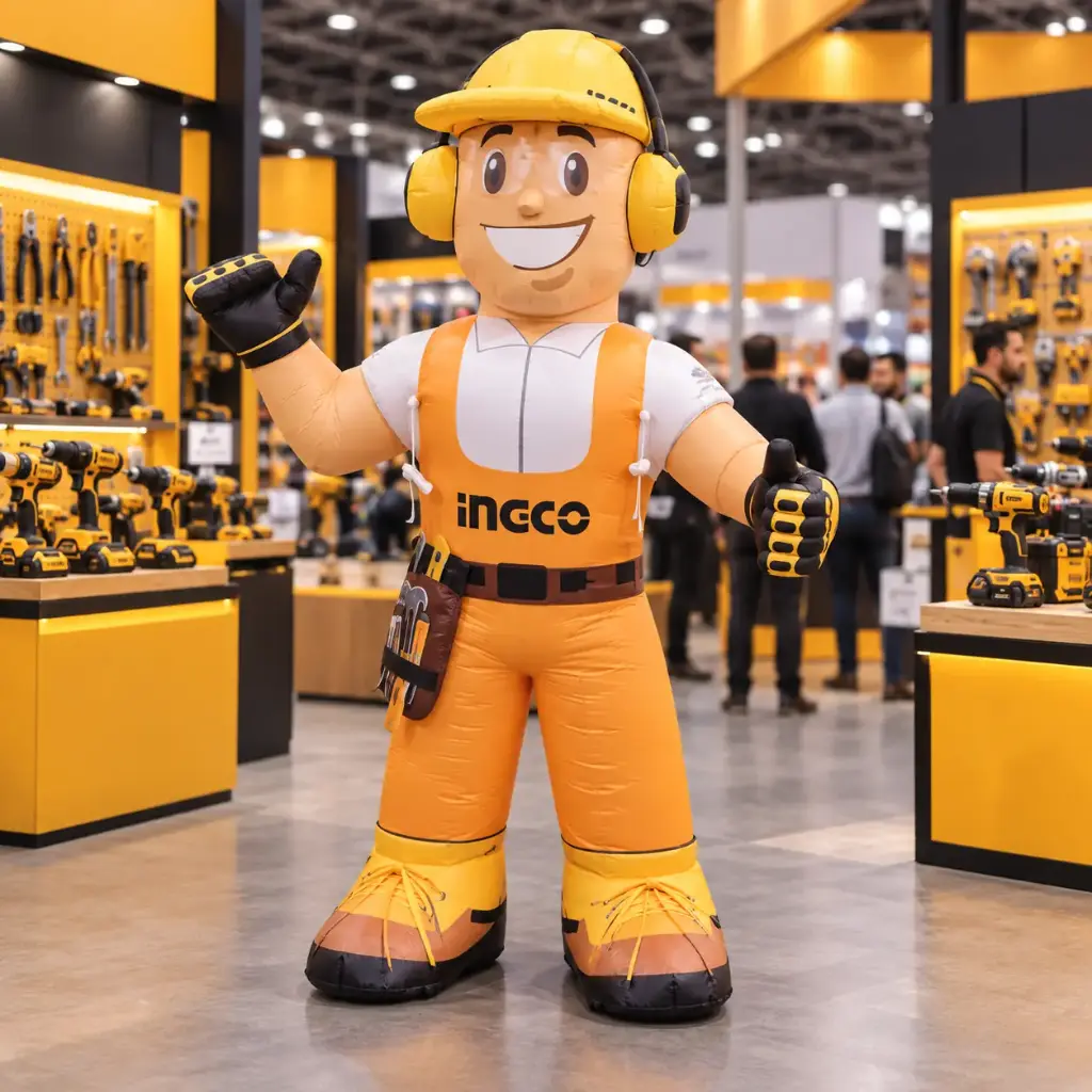 Mascotas inflables publicitarios Abarca Dancer
