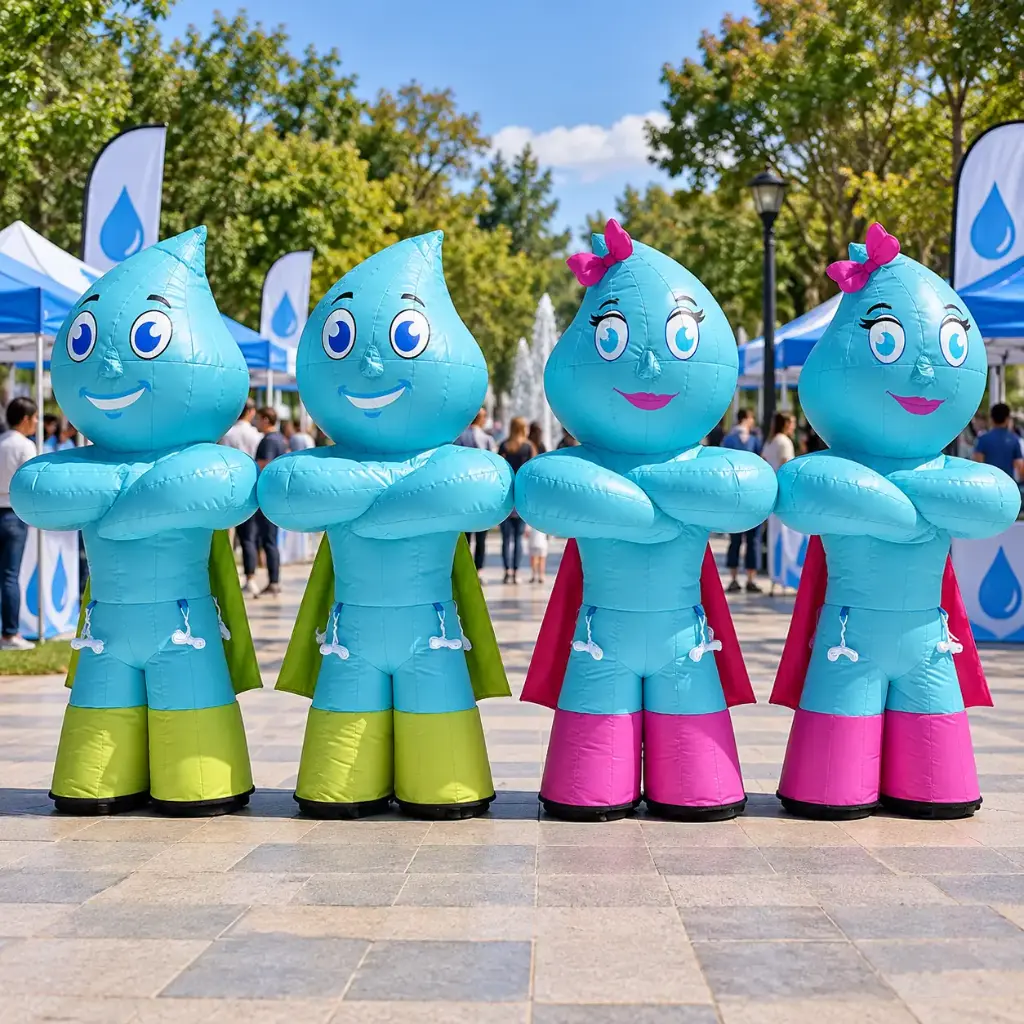 Mascotas inflables publicitarios Abarca Dancer