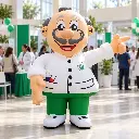 Mascotas inflables publicitarios Abarca Dancer