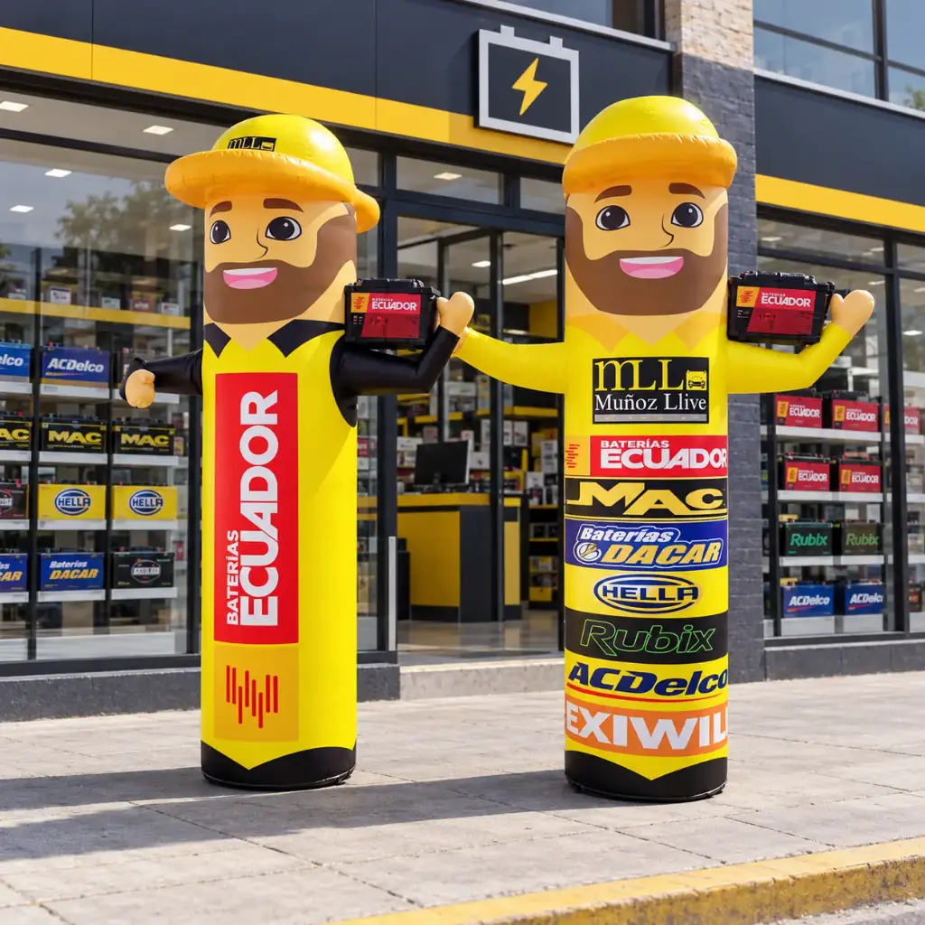 Llamadores inflables publicitarios Abarca Dancer