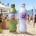 Botellas inflables publicitarios Abarca Dancer